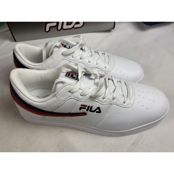 Fila Mens 11.5 Original Fitness Sneakers White Lace Up Low Top 1CM00711-125 main image 6